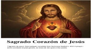 Festivo de sargrado corazan de jesus