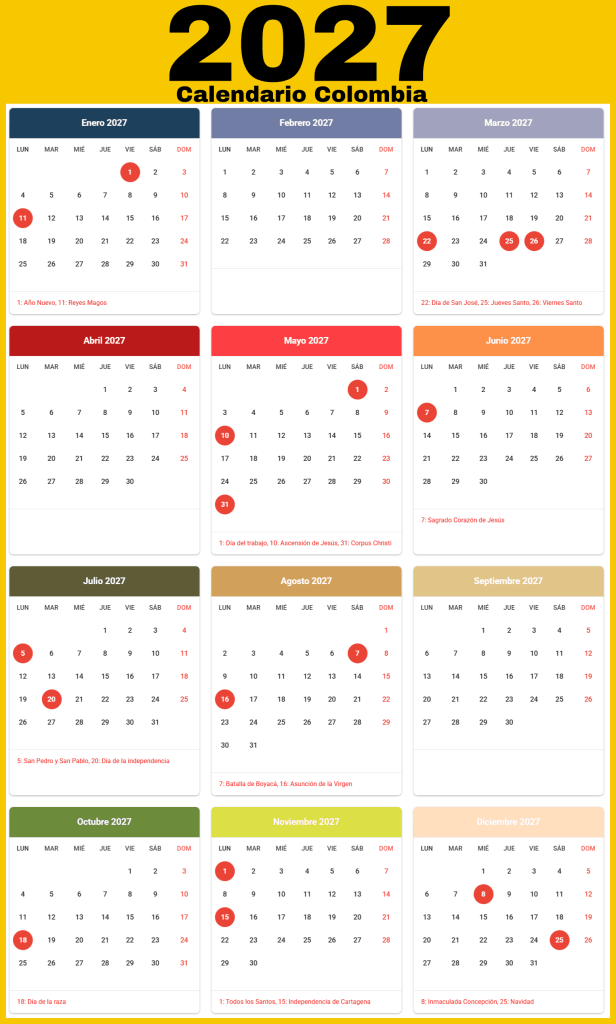 calendario 2027 1 calendario 2027